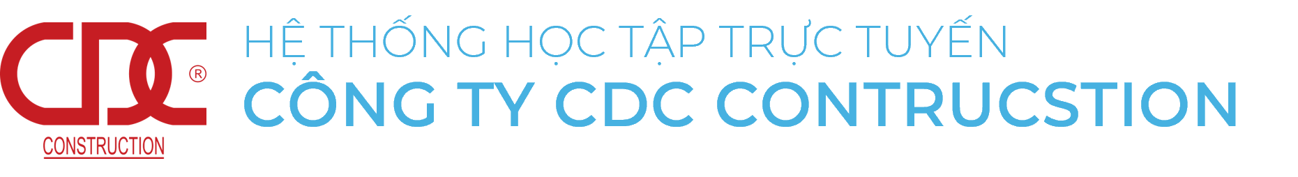 Hệ thống học tập trực tuyến công ty CDC Contructions